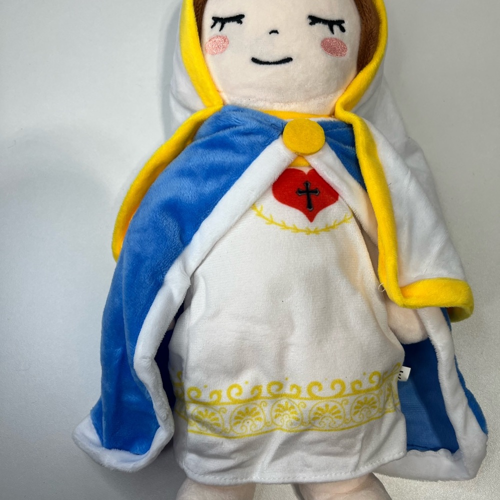 NEW 13" Blessed Virgin Mary Plush - Picture 3 of 7